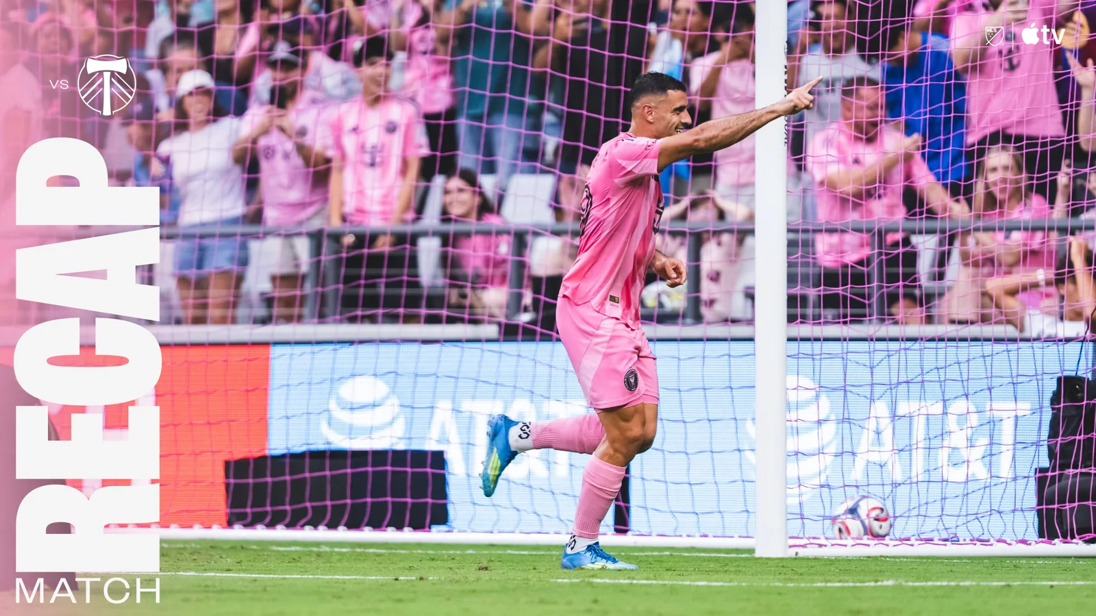 Lionel Messi and Inter Miami playing before supporters at Nu Stadium in 2026